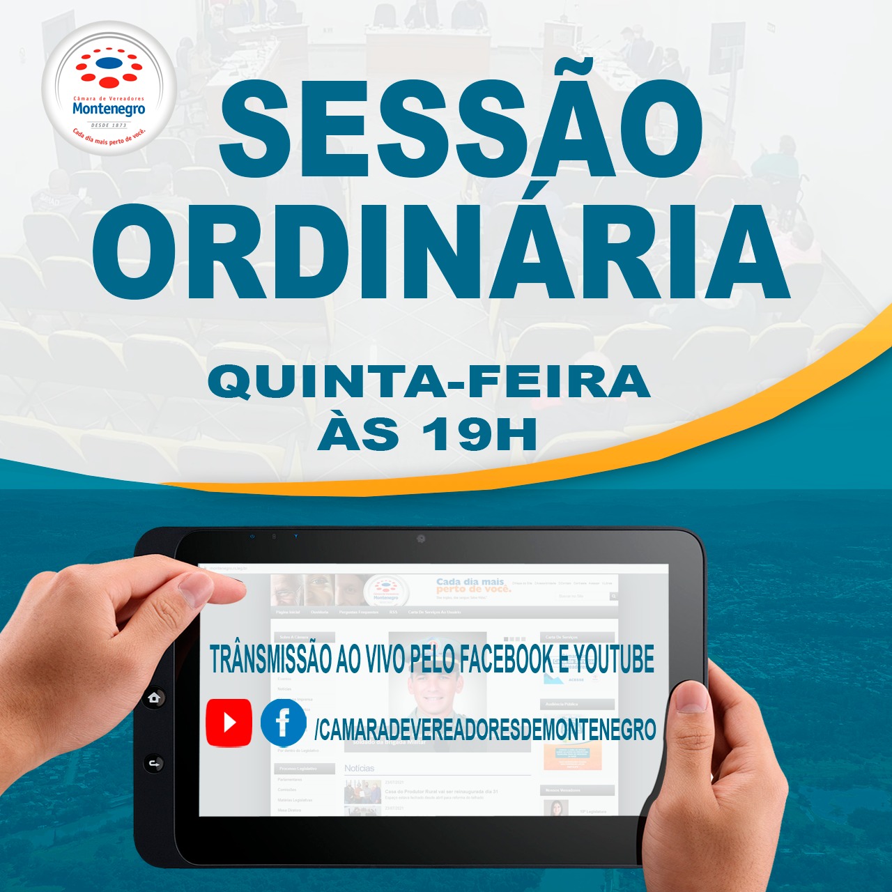 Transmissão das Sessões