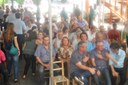 Câmara na inauguração de nova fábrica da Ecocitrus