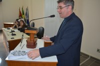 Presidente do Comcrad fala aos Vereadores Mirins sobre a eleição dos Conselheiros Tutelares
