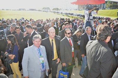 manifestação brasilia