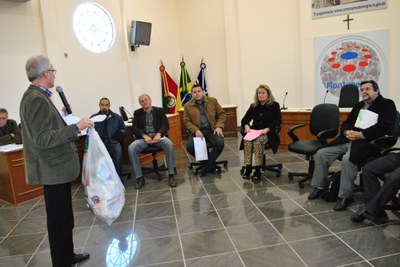 reunião lixo