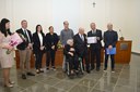 Aldrovando  Araújo recebe título de cidadão montenegrino