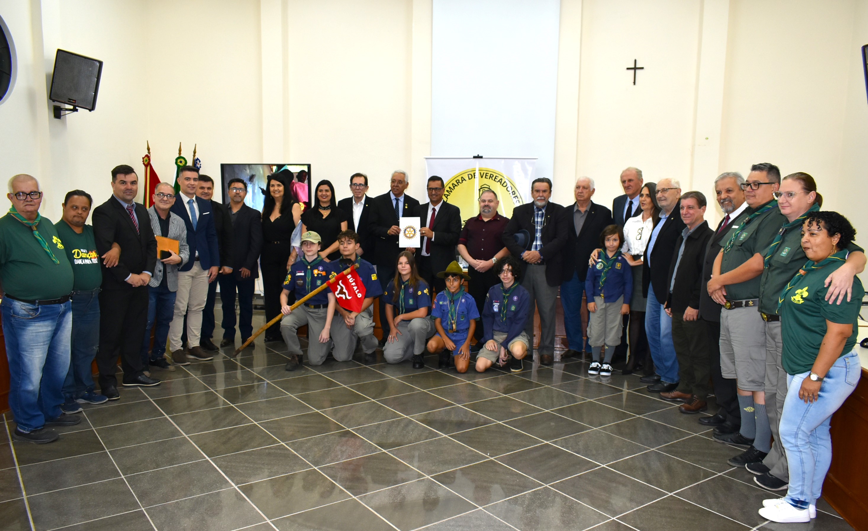 Câmara homenageia os 70 anos do Rotary Club em Montenegro