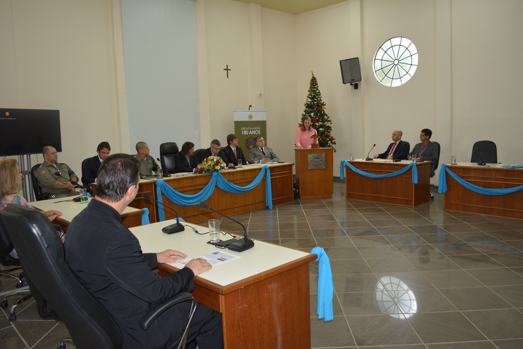 Câmara homenageou os 180 anos da BM no dia de seu aniversário