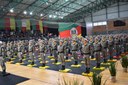 Câmara participa de formatura de novos soldados da Brigada Militar