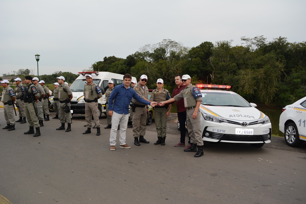 Esforço de lideranças resulta em duas viaturas para a BM