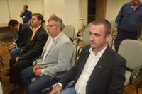 Lideranças reunidas com o Secretário de Segurança Pública