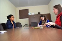 Presidente da CCDH conhece projeto de acolhimento a estrangeiros