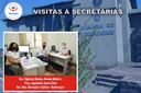 Presidente do Legislativo Juarez Silva faz visita à SMEC Presidente do Legislativo Juarez Silva faz visita à SMEC