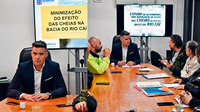  Reunião debate os estudos de minimização dos efeitos das cheias na bacia do Rio Caí