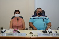 Sessão ordinária é presidida pelo vereador Valdeci de Castro