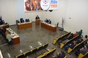 Sessão Ordinária: Requerimentos de reuniões, projetos de lei do Executivo e moções de apoio também foram aprovados Sessão Ordinária: Requerimentos de reuniões, projetos de lei do Executivo e moções de apoio também foram aprovados