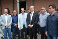 Vereadores na solenidade de doação de 270 toneladas de leite em pó para a APAE/RS