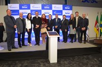 Vereadores participaram da inauguração da nova sede do SESC 