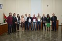 Votos de congratulações são entregues pelo Legislativo Votos de congratulações são entregues pelo Legislativo